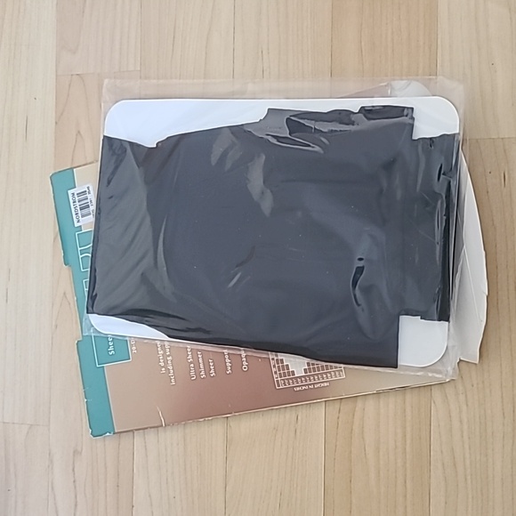 Nordstrom Sheer Control Top Pantyhose Sheer Toe Black Size C - Picture 5 of 7